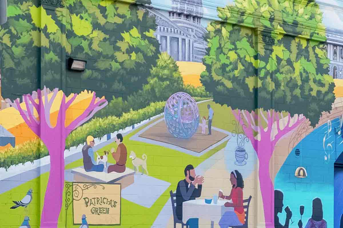 San Francisco Hayes Valley Community Art Mural