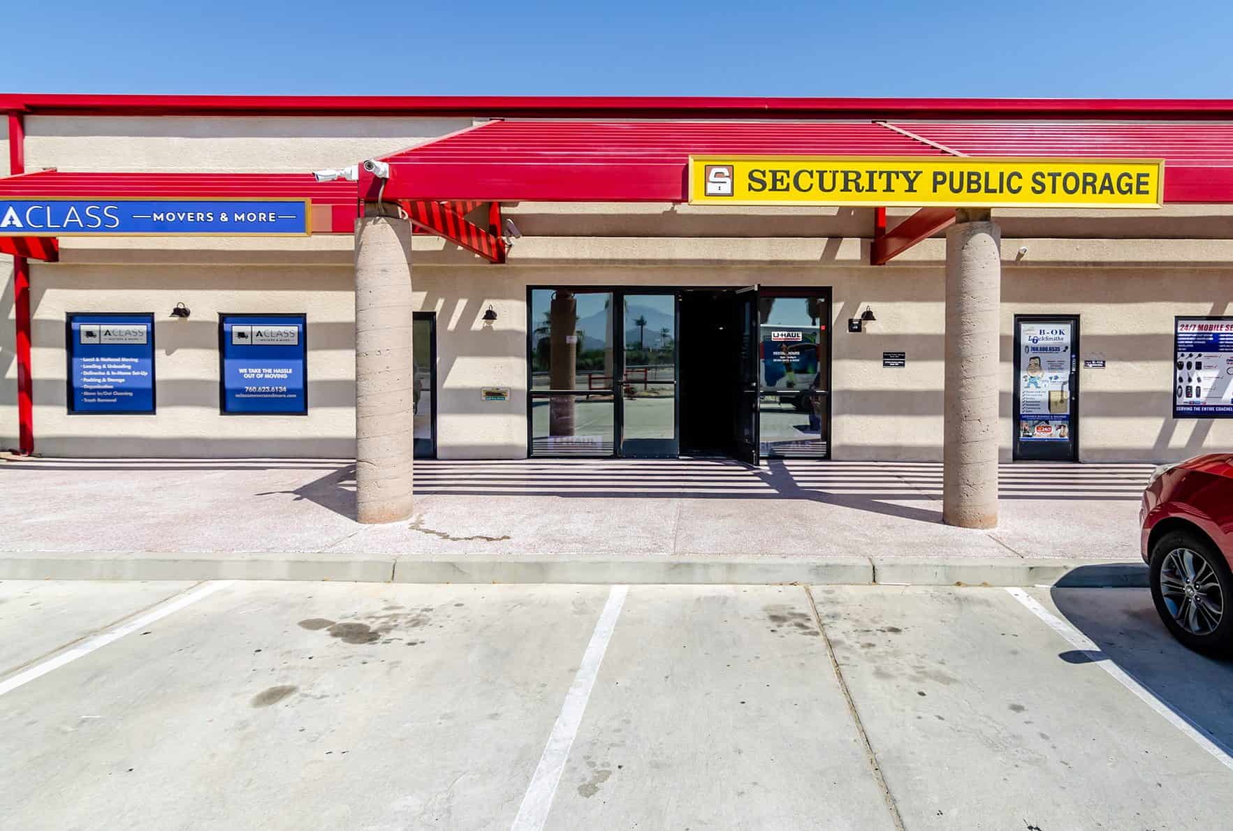 Storage Unit Prices in Palm Desert Security Public Storage