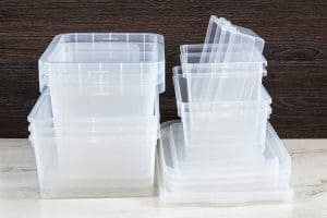 plastic containers