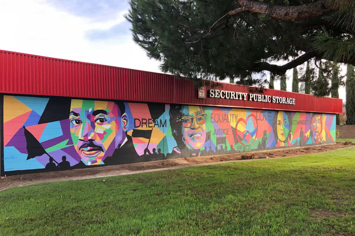 SPS Dedicates New 90Foot Social Justice Mural in Sacramento