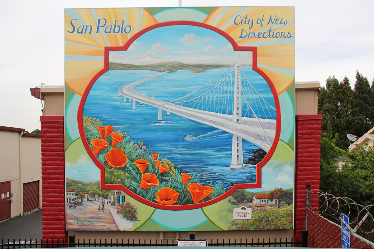 san-pablo-mural San Pablo mural at Security Public Storage