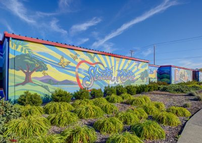 Santa Rosa city mural
