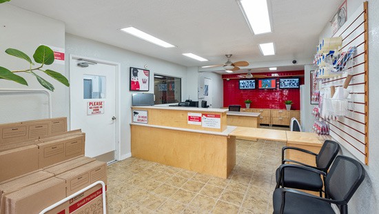 clean storage facility office