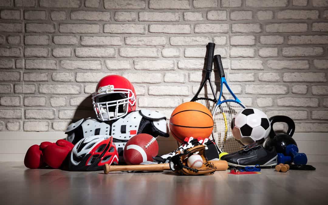 Sports equipment storage at SPS