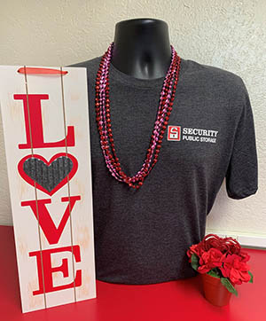 sps valentines shirt and love sign