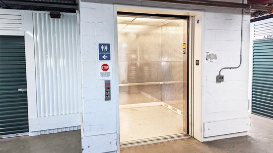 daly city self storage freight elevator