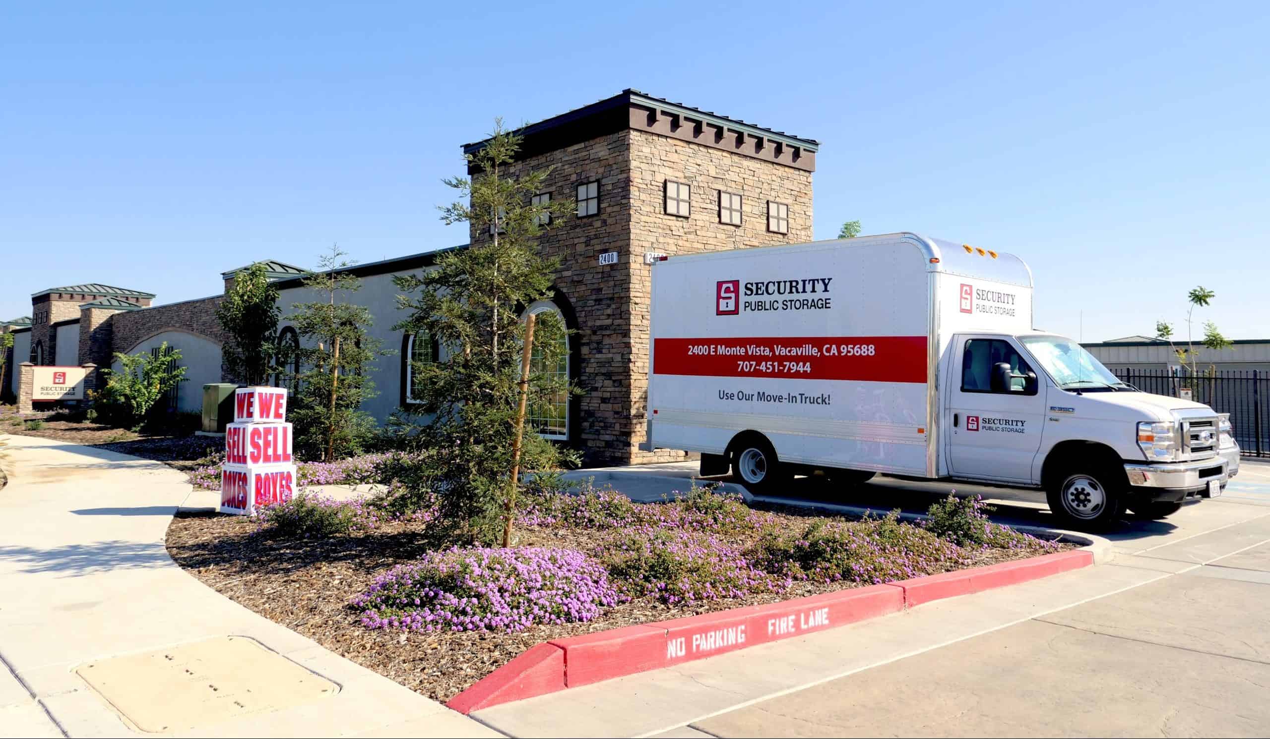 Storage Unit Prices in Vacaville Monte Vista Ave Security Public