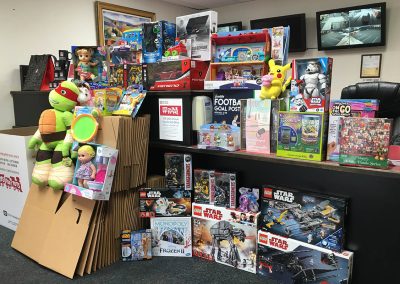 Toys for Tots at SPS Shatters Donation Record Again!