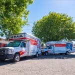 u-haul trucks available for rent