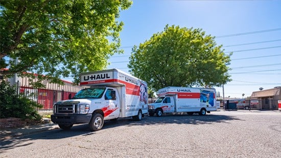 u-haul trucks available for rent