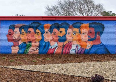 panel of vallejo mural