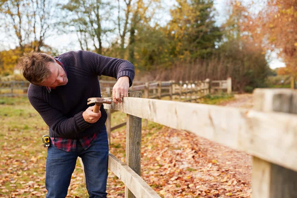 repairing fences